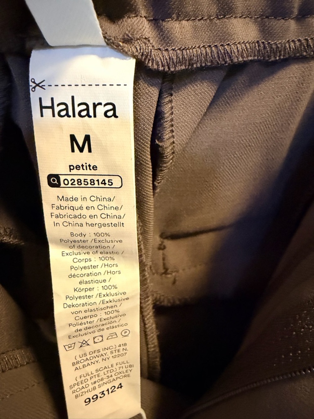 Halara Flex™ High Waisted Pocket Solid Work Tapered Pants - Picture 3 of 6